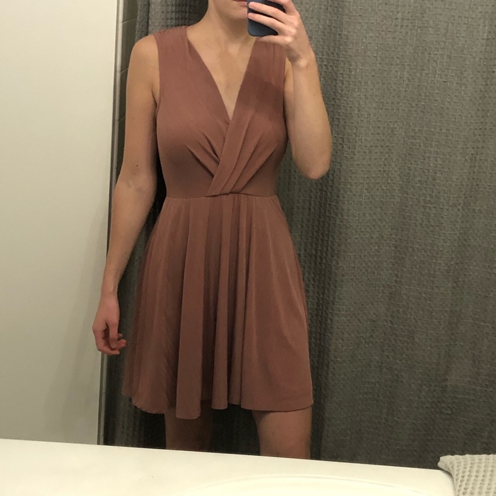 BCBGeneration Mauve A-Line Dress